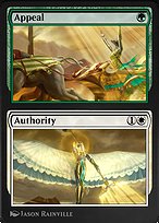 Magic the Gathering Card - Appeal // Authority - MTG Circle