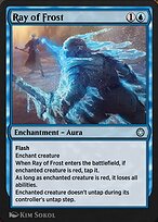 Magic the Gathering Card - Ray of Frost - MTG Circle