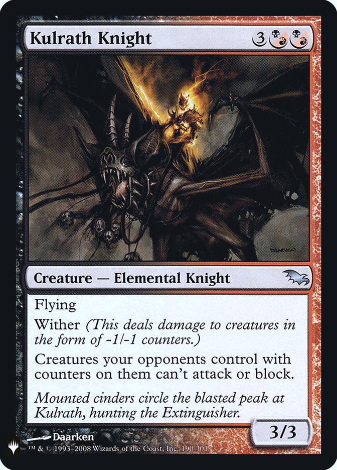 Magic the Gathering Card - Kulrath Knight - MTG Circle