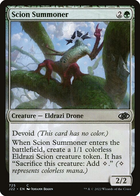 Magic the Gathering Card - Scion Summoner - MTG Circle