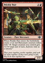 Magic the Gathering Card - Prickly Pair - MTG Circle