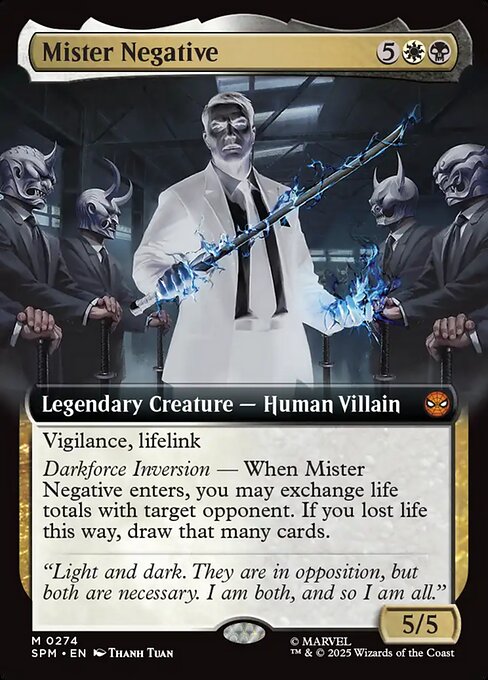 Magic the Gathering Card - Mister Negative - MTG Circle