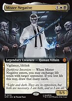 Magic the Gathering Card - Mister Negative - MTG Circle