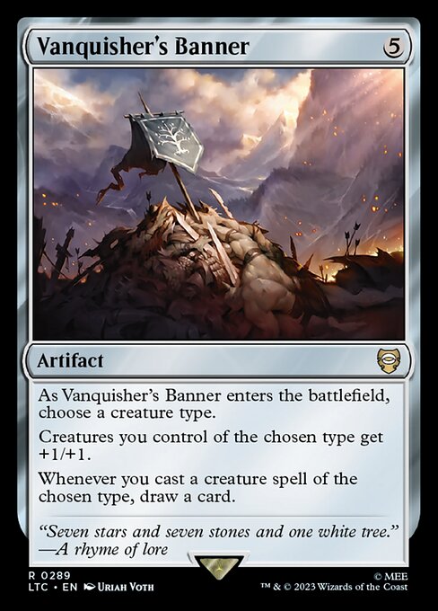 Magic the Gathering Card - Vanquisher's Banner - MTG Circle
