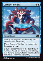 Magic the Gathering Card - Omen of the Sea - MTG Circle