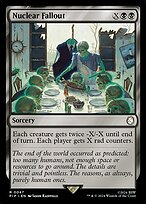 Magic the Gathering Card - Nuclear Fallout - MTG Circle