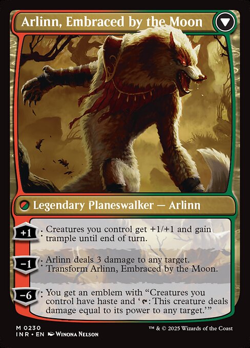 Magic the Gathering Card - Arlinn, Embraced by the Moon - MTG Circle