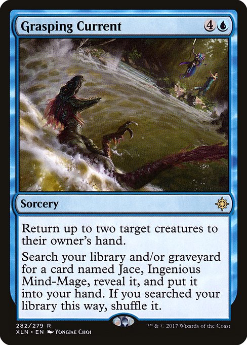 Magic the Gathering Card - Grasping Current - MTG Circle