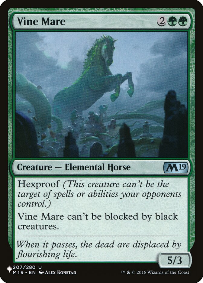 Magic the Gathering Card - Vine Mare - MTG Circle