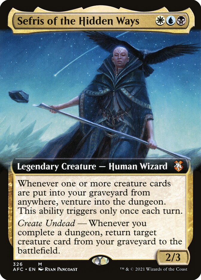 Magic the Gathering Card - Sefris of the Hidden Ways - MTG Circle