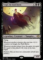 Magic the Gathering Card - Sengir, the Dark Baron - MTG Circle