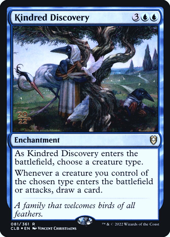 Magic the Gathering Card - Kindred Discovery - MTG Circle
