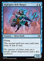 Magic the Gathering Card - Highspire Bell-Ringer - MTG Circle