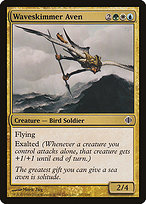 Magic the Gathering Card - Waveskimmer Aven - MTG Circle