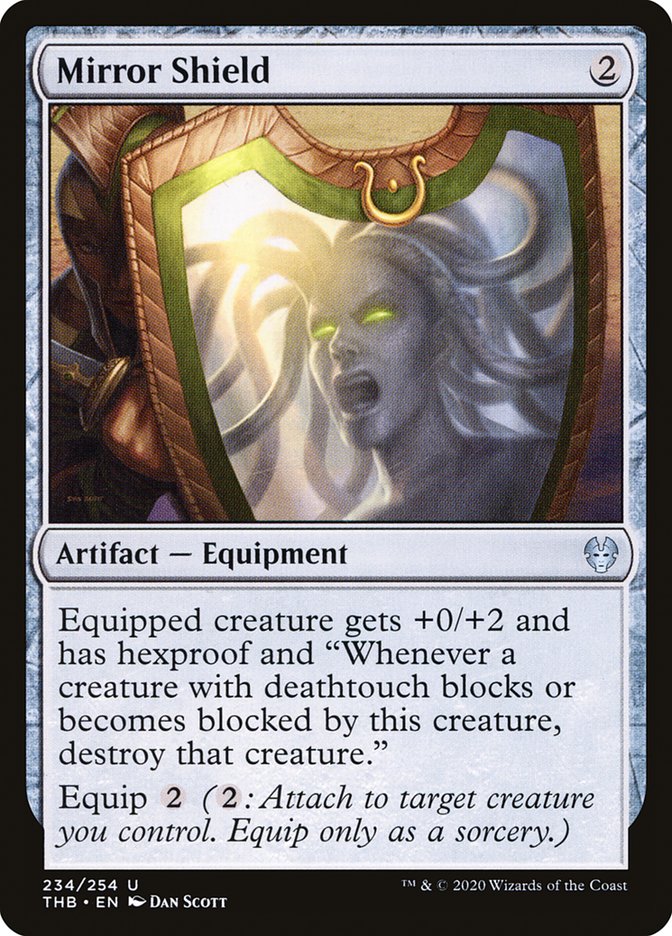 Magic the Gathering Card - Mirror Shield - MTG Circle