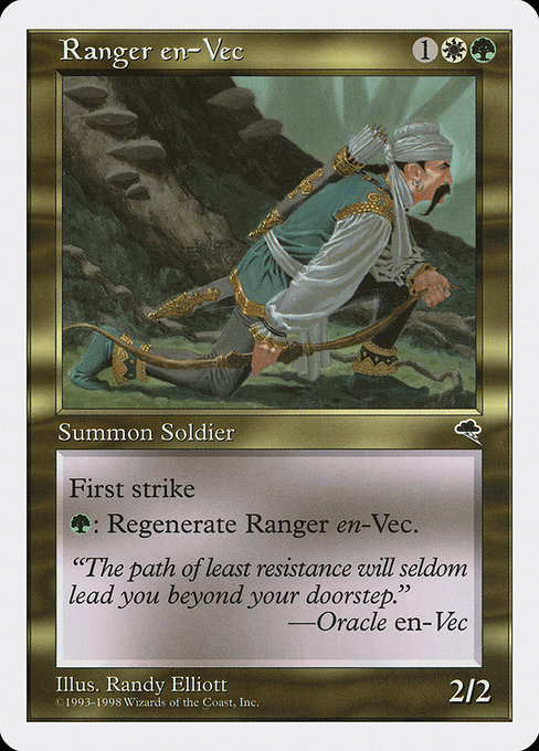 Magic the Gathering Card - Ranger en-Vec - MTG Circle