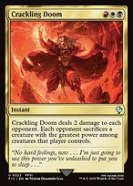 Magic the Gathering Card - Crackling Doom - MTG Circle