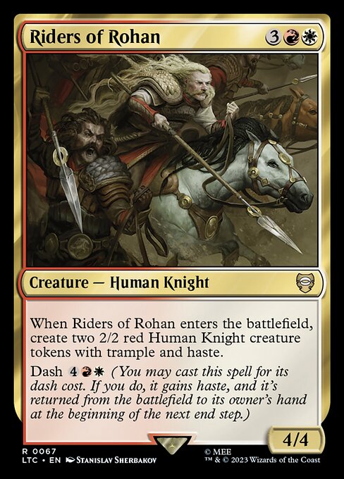 Magic the Gathering Card - Riders of Rohan - MTG Circle