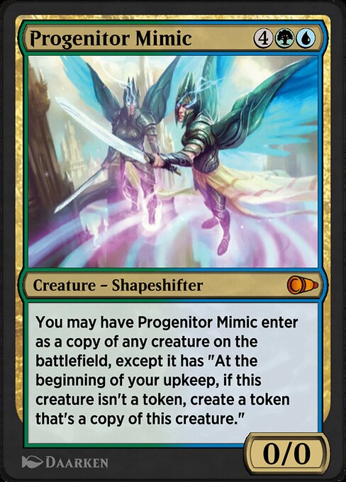 Magic the Gathering Card - Progenitor Mimic - MTG Circle