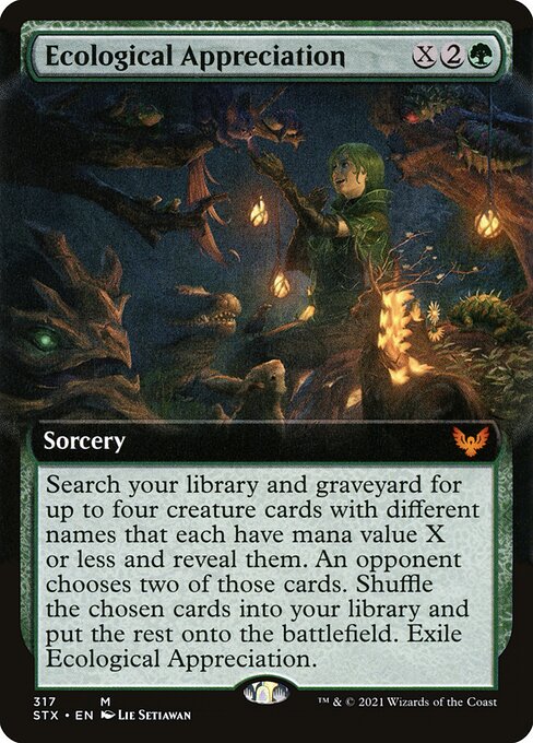 Magic the Gathering Card - Ecological Appreciation - MTG Circle