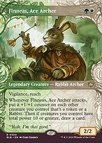Magic the Gathering Card - Finneas, Ace Archer - MTG Circle