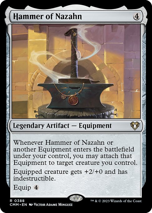 Magic the Gathering Card - Hammer of Nazahn - MTG Circle