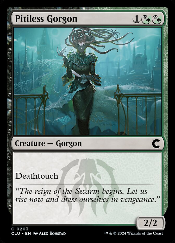 Magic the Gathering Card - Pitiless Gorgon - MTG Circle