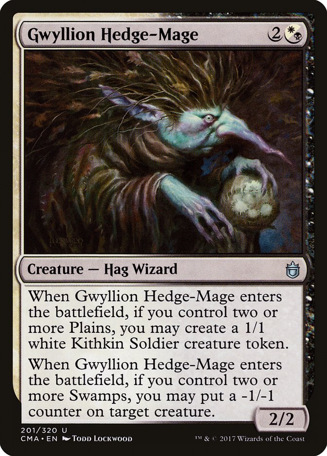 Magic the Gathering Card - Gwyllion Hedge-Mage - MTG Circle
