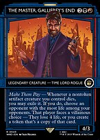 Magic the Gathering Card - The Master, Gallifrey's End - MTG Circle