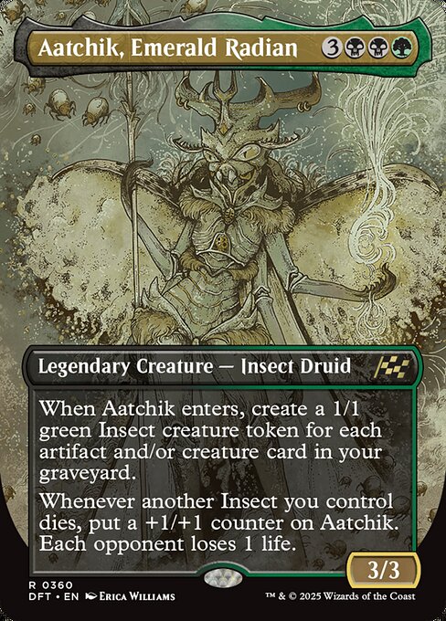 Magic the Gathering Card - Aatchik, Emerald Radian - MTG Circle