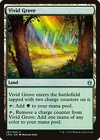 Magic the Gathering Card - Vivid Grove - MTG Circle