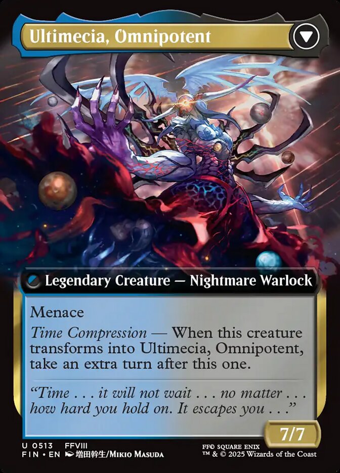 Magic the Gathering Card - Ultimecia, Omnipotent - MTG Circle