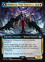 Magic the Gathering Card - Ultimecia, Time Sorceress // Ultimecia, Omnipotent - MTG Circle