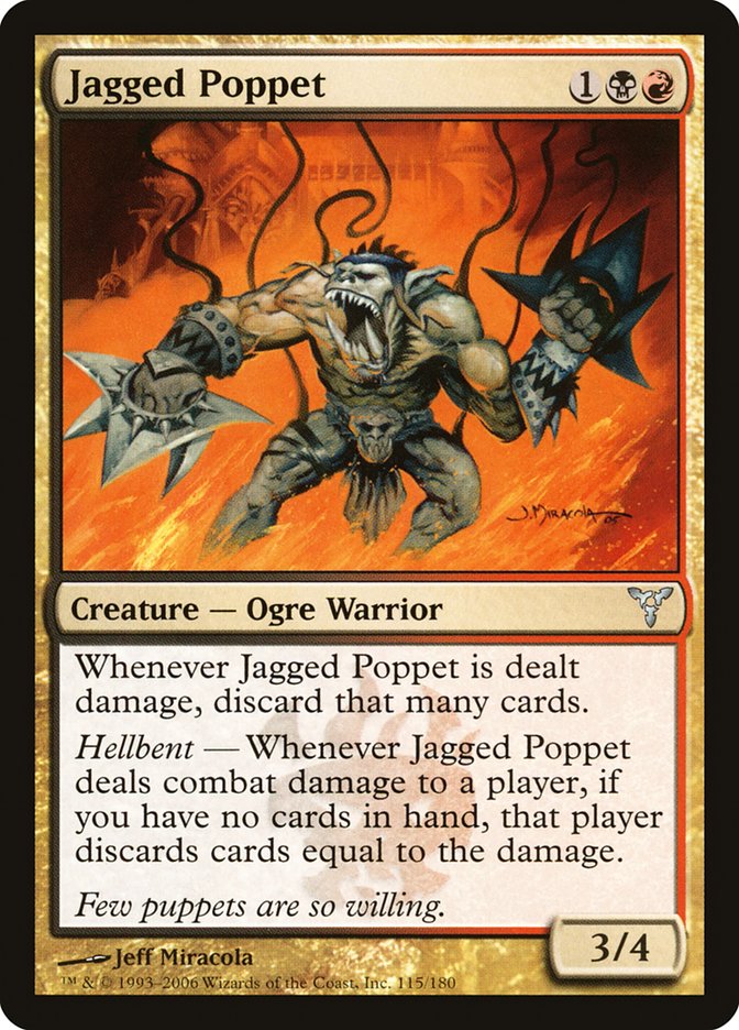 Magic the Gathering Card - Jagged Poppet - MTG Circle