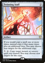 Magic the Gathering Card - Twinning Staff - MTG Circle
