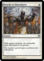 Magic the Gathering Card - Swords to Plowshares - MTG Circle