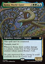 Magic the Gathering Card - Koma, World-Eater - MTG Circle