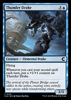 Magic the Gathering Card - Thunder Drake - MTG Circle