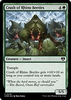 Magic the Gathering Card - Crash of Rhino Beetles - MTG Circle