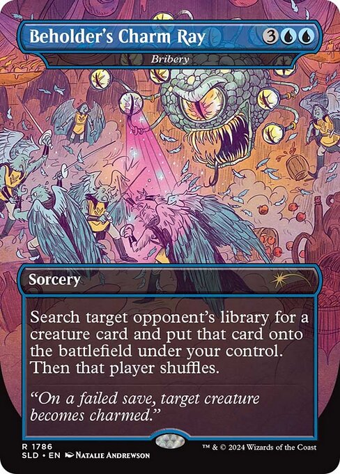 Magic the Gathering Card - Bribery - MTG Circle