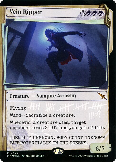 Magic the Gathering Card - Vein Ripper - MTG Circle