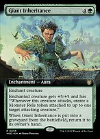 Magic the Gathering Card - Giant Inheritance - MTG Circle