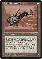 Magic the Gathering Card - Phyrexian War Beast - MTG Circle