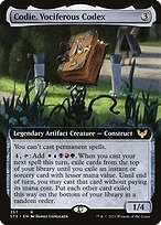 Magic the Gathering Card - Codie, Vociferous Codex - MTG Circle