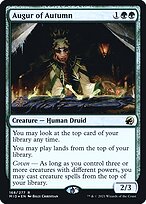 Magic the Gathering Card - Augur of Autumn - MTG Circle