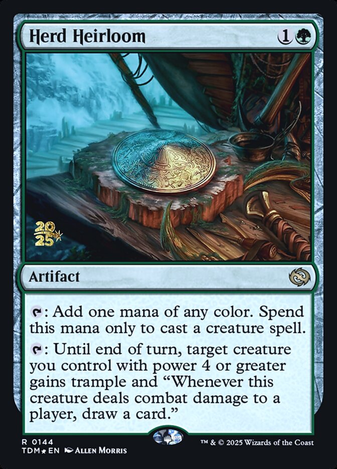 Magic the Gathering Card - Herd Heirloom - MTG Circle