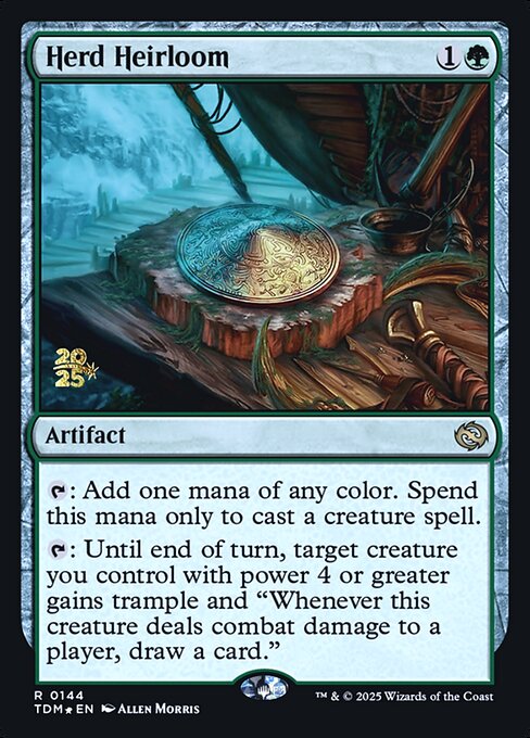 Magic the Gathering Card - Herd Heirloom - MTG Circle