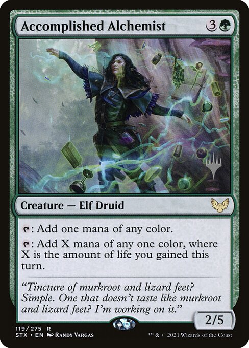 Magic the Gathering Card - Accomplished Alchemist - MTG Circle