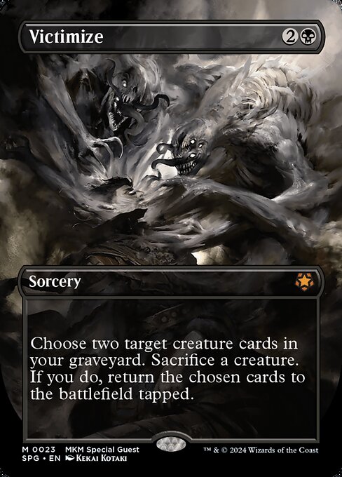 Magic the Gathering Card - Victimize - MTG Circle