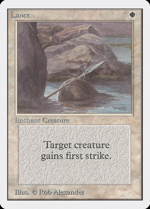 Magic the Gathering Card - Lance - MTG Circle